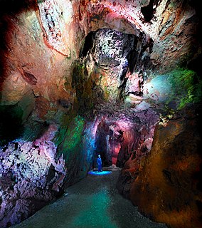 Great Masson Cavern Cave in Derbyshire, England
