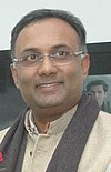 The Minister of State for Civil Supplies and Consumer Affairs and Dharwad District Incharge Minister, Karnataka, Shri Dinesh Gundu Rao calling on the Union Minister for Consumer Affairs, Food and Public Distribution (cropped).jpg