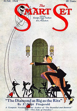 <i>The Diamond as Big as the Ritz</i> 1922 novella by F. Scott Fitzgerald