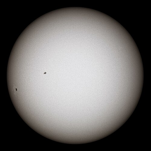 Image of the Sun, a G-type main-sequence star, the closest to Earth