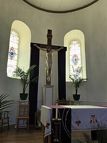 The altar at the Presidio Mission in San Elizario, TX (1962ba1b-f9c4-497f-a07d-e379242a8e00).JPG