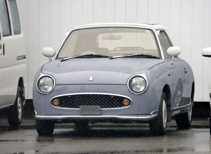 File:The frontview of Nissan Figaro 1.0 (FK10).JPG