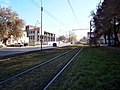 Трамвайные пути на улице Титова.