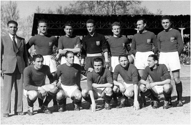 The union of Torino FIAT, reinforced by Silvio Piola and protagonist in the championship of the war in 1944