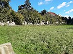 Trockenmauer im Obstgarten von Belvedere