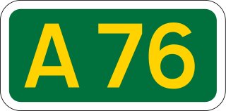 A76 road Road in Scotland