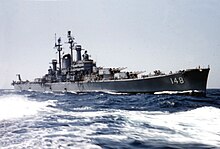 USS Newport News CA-148-1957
