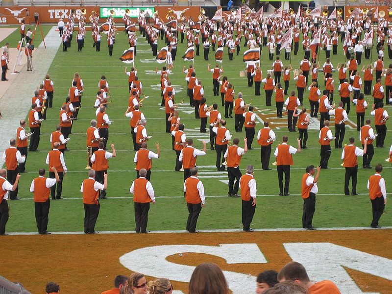 File:UT alumni band during KSU game 2007 -2.jpg