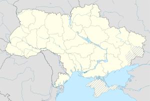 Vinica (Vinnycja) na zemljovidu Ukrajine
