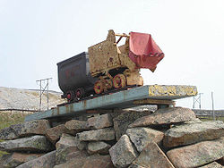 Mine wagons in Valkumey