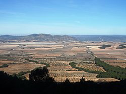 Valle de los Alhorines; ke kanan la Vereda de la Zafra