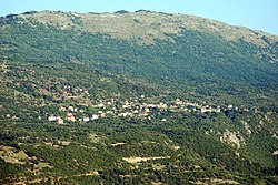 Панорама на Велестово в Галичица