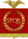 Római császárkor zászlaja