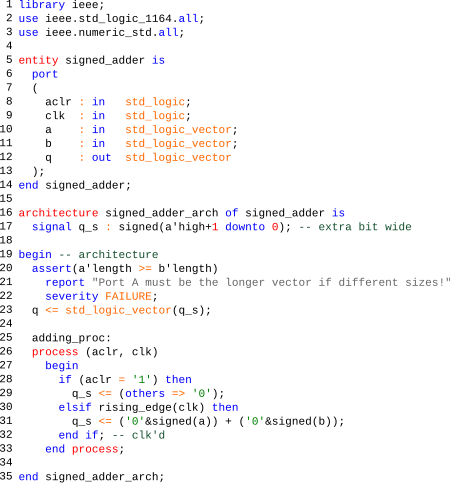 VHDL