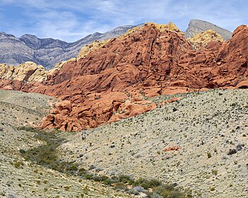 View of Calico Hills at Red Rock Canyon National Conservation Area