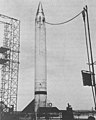 A Viking rocket in 1949.