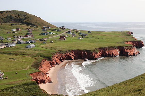 Village of Havre-aux-Maisons, Les Îles-de-la-Madeleine, Canada