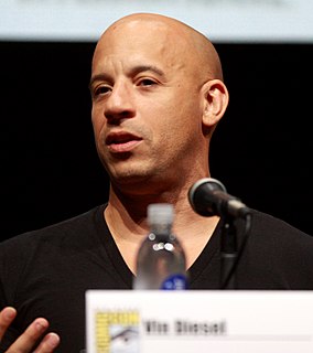 Vin Diesel American actor and filmmaker