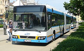 A DKV buszhálózat című cikk szemléltető képe