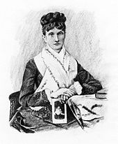 Nadezhda von Meck, Tchaikovsky's patroness and confidante from 1877 to 1890 Von Meck.jpg