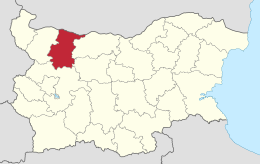 District de Vratsa - Localisation