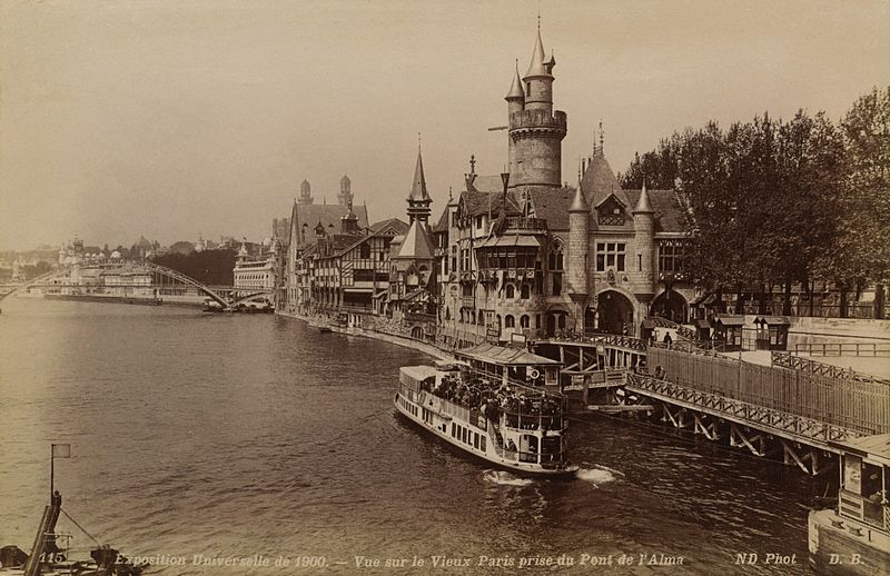 File:Vue sur le Vieux Paris prise du Pont de l'Alma.jpg