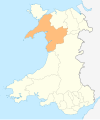 Mapa lokace Wales Gwynedd.svg