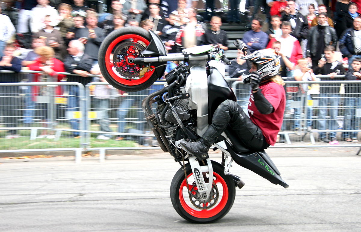 Stunt motocyklowy Wikipedia wolna encyklopedia