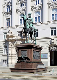 Wien - Reiterstandbild Radetzky.JPG