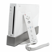 With more than 101 million units sold, the Wii is the best-selling home video game console in the seventh generation. Wii console.png