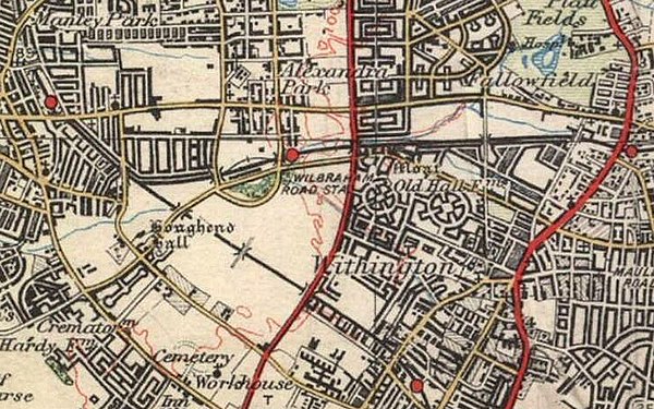 Wilbraham road railway station 1937 OS Map.jpg