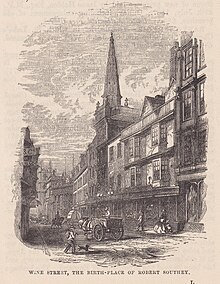 Wine Street, Bristol (1872) (Source: Wikimedia)
