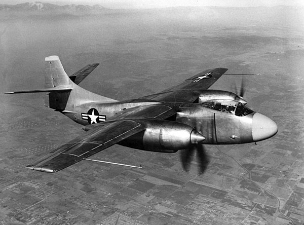 The XAJ-1 prototype first flew in 1948