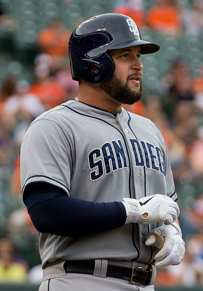 Alonso with the San Diego Padres in 2013
