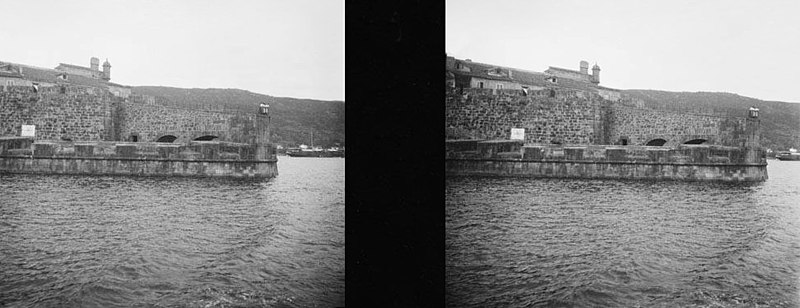 File:'Castillo de San Felipe' vora el mar al Ferrol Restored.jpg