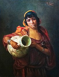 Jeune tunisienne à la jarre - Musée des Beaux-Arts de Narbonne