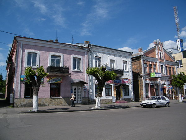 Old centre of Dubno