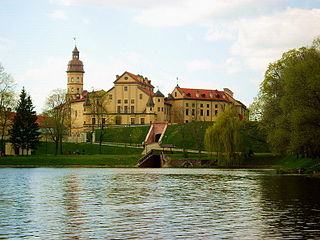 <span class="mw-page-title-main">Nesvizh Castle</span> Castle in Niasviž, Belarus