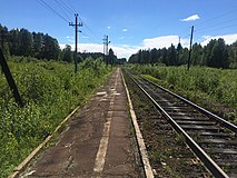 Вид в сторону ст. Застава.