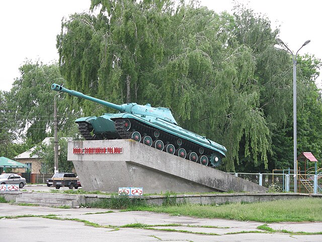 T-10A in Kaharlyk, Ukraine
