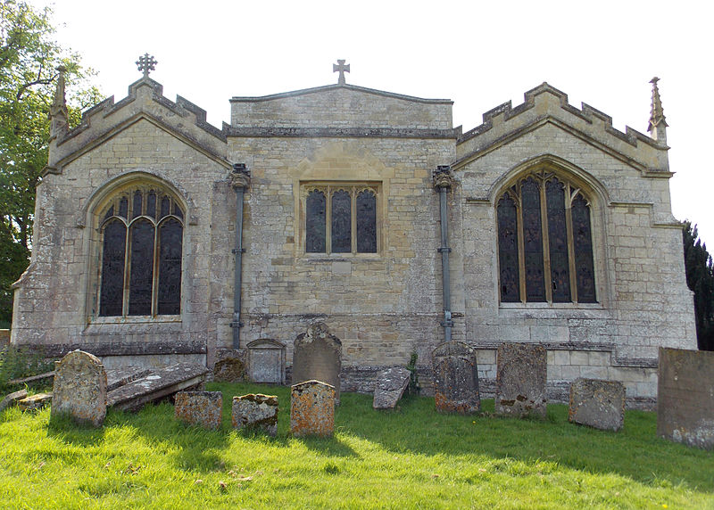 File:001 Stoke Rochford Ss Andrew & Mary, exterior - from the east.jpg