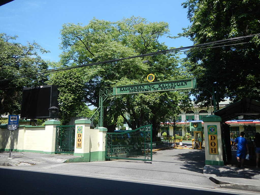 File:0284jfRizal Avenue DOH San Lazaro Hospital Shrine Santa Cruz