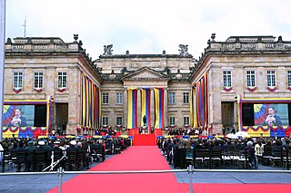 <span class="mw-page-title-main">Second inauguration of Juan Manuel Santos</span> 2014 Colombian presidential inaugurtation