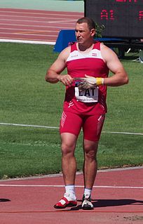 Igors Sokolovs Latvian hammer thrower