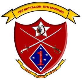 Imagine ilustrativă a secțiunii Batalion 1, Regimentul 5 Marine (Statele Unite)