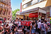 Bilder vom Zelt Musik Festival 2022 in Freiburg im Breisgau. Die 111. Stadtaktion des ZMF in Freiburg