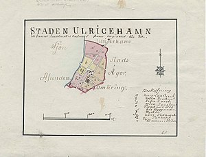 300px 18th century map of ulricehamn%2c sweden