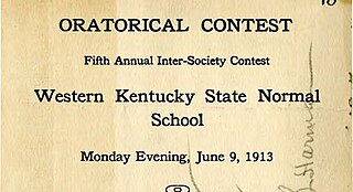 <span class="mw-page-title-main">Interstate Oratorical Association</span> Public speaking competition