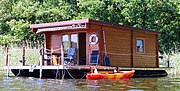 Hausboot auf dem Hohennauener-Ferchesarer See