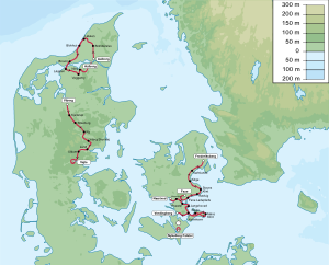 2018 Tour of Denmark map.svg